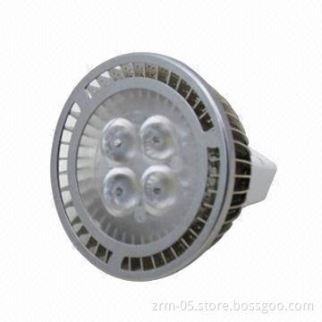 MR16/GU10/E27 LED Spotlight, High-power Lamp, COB